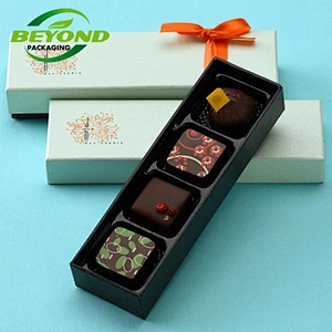 Manufacturer High Grade Luxury Cardboard Custom Mooncake Chocolate Gift Box Gift & Craft,gift Packaging Paperboard Recyclable