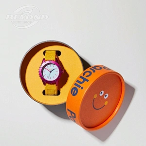 Beautiful Luxury Custom Design Round Cylinder Packaging Paper Tube For Watch