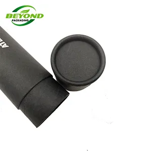 Factory custom eco friendly incense sticks small cylinder kraft paper wrap round cardboard packaging