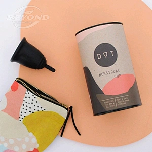 wholesale custom printing luxury cylinder cardboard gift perfume packaging round white gift paper box