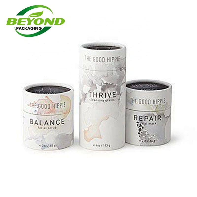 Custom Printed Paper Carton Packing Large Diameter Cardboard Tubes Packaging