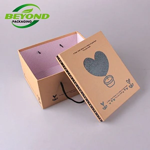 Wholesale High Quality Environmental Square Shape Custom Design Logo Kraft Cardboard For Wired Earphones With Packing Gift Box