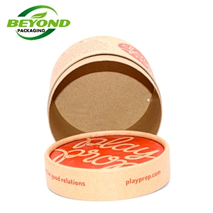 Hot Sale Biodegradable Round Kraft Paper Tube Cylinder Shaped Custom Colorful Printing Papertube packaging