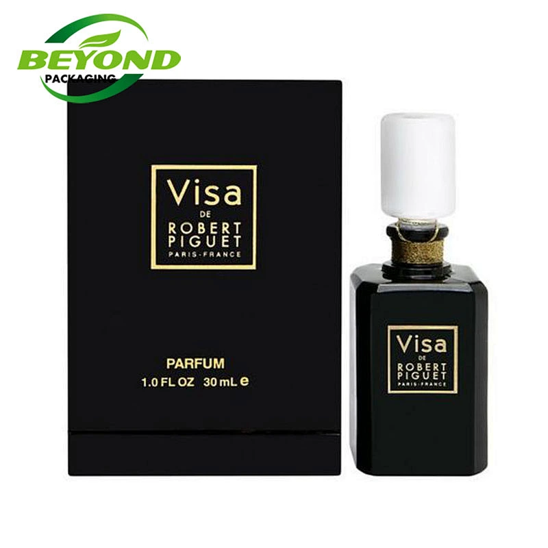 Luxury Packaging Rigid Cardboard High Quality Gift Boxes Perfume Bottle Packaging With Log Printing