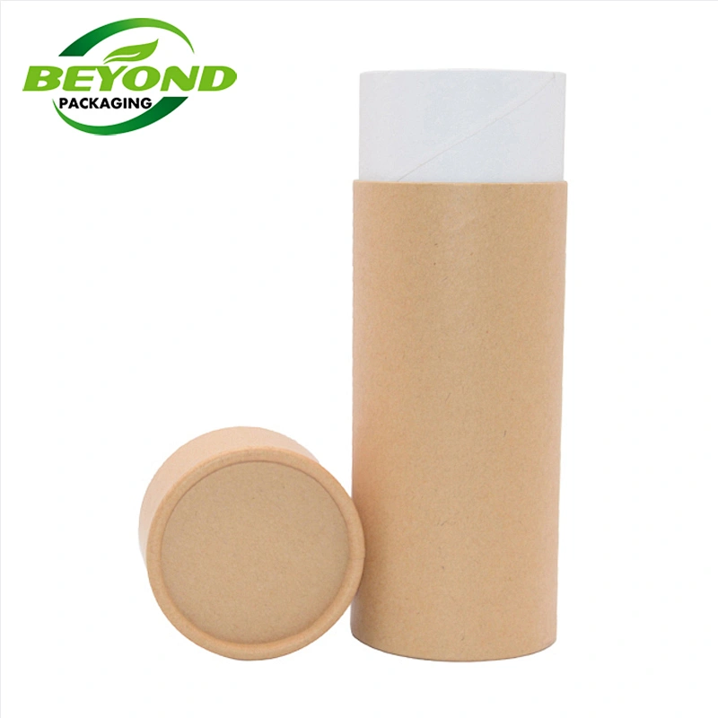 Custom eco friendly Printed Creative carton cylinder cardboard paper boxes packaging tubes