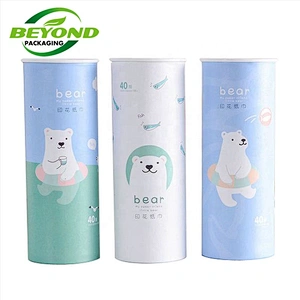 Custom Printed Paper Carton Packing Large Diameter Cardboard Tubes Packaging