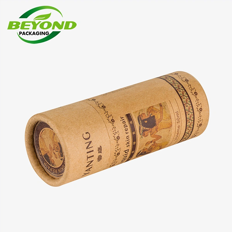 Manufacturer custom recycled Sport Tape Packaging Cans Tennis Ball Golf Ball Packaging Kraft Paper Tube