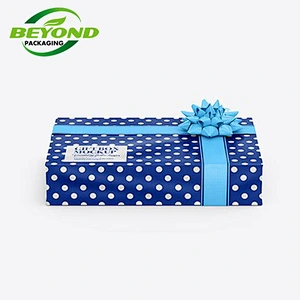 Custom Shape and Printing Environmental Protection Paper Cardboard Box Packaging For Underwear Or Baby Shower