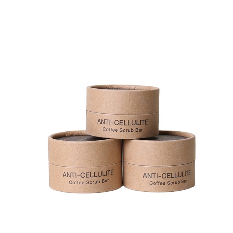 CMYK custom cylinder round craft paper cylindrical packaging cardboard tube for menstrual cups ecommerce
