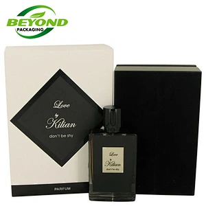 Luxury Packaging Rigid Cardboard High Quality Gift Boxes Perfume Bottle Packaging With Log Printing