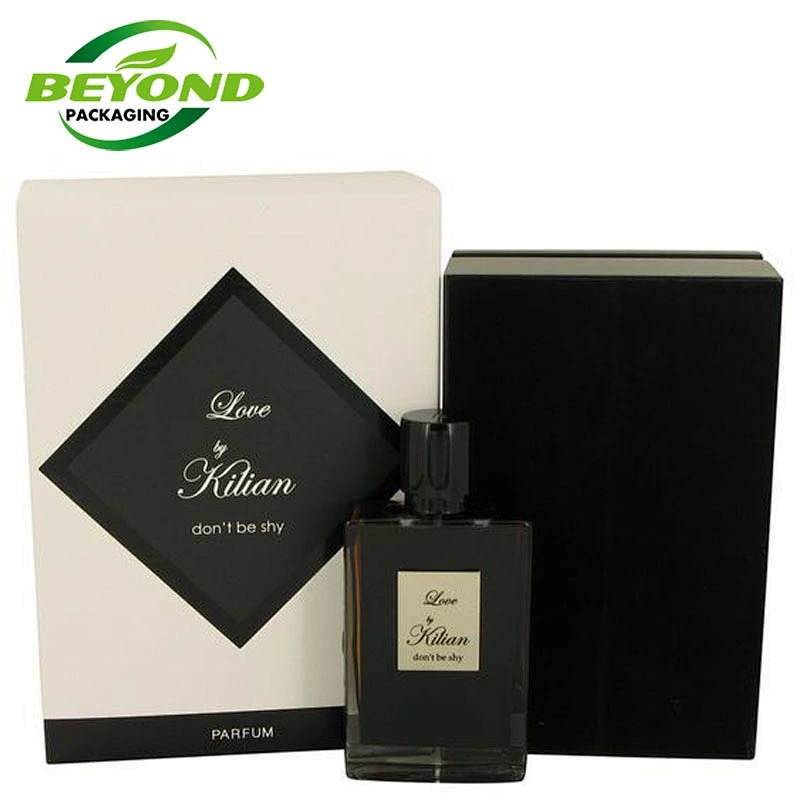Luxury Packaging Rigid Cardboard High Quality Gift Boxes Perfume Bottle Packaging With Log Printing