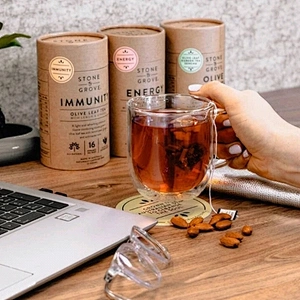 Customized Eco Friendly Coffee Tea Bags Box Luxury Food Grade Loose Tea Round Paper Boxes Gift Packaging