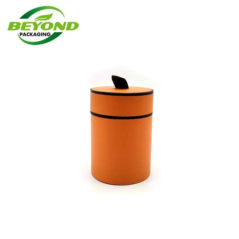 Hot sale custom printing cylindrical packaging scarf round tube packaging for luxury gift box packaging