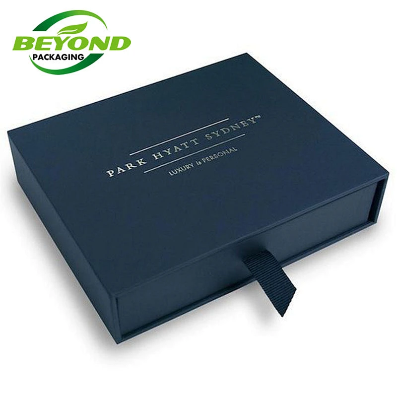 Custom Luxury Tough Cardboard Custom Printed Jewelry T-shirt Packaging Drawer Box Sliding Product Packaging Box