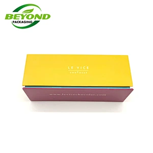 Wholesale Luxury Custom Design Colorful Cardboard Magnetic Closure Gift Small Box For Macaron Packaging With  Clear Lid Window