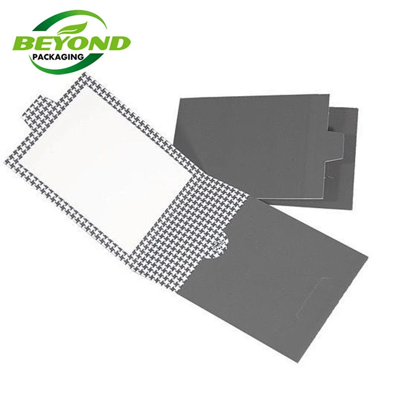 Biodegradable Black Square Custom Size Design Card Paper Box For Cosmetics Food Gift Packaging