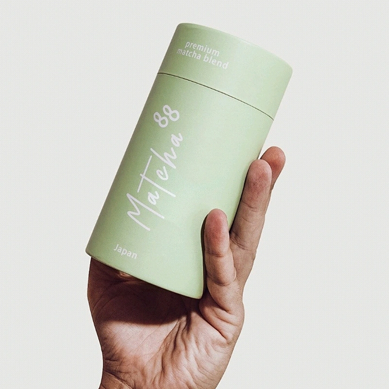 Air Tight Food Grade Cardboard Cylinder 100% Biodegradable Paper Tube with Aluminum Paper Insert For Tea Packaging