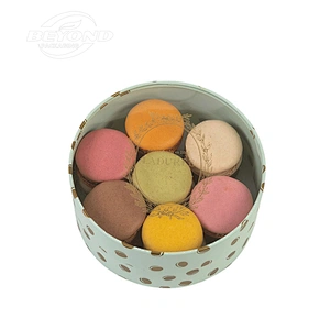 Eco Friendly Natural Kraft Paperboard Customized Printing Food Grade Gift Packaging Cookie Snack Chocolate Paper Tube Can