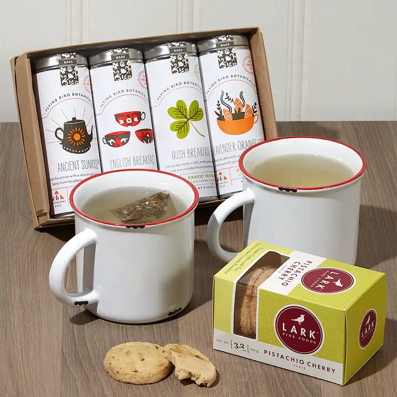 Customized Food Grade Eco Friendly Cardboard Cylinder Loose Leaf Tea Coffee Packaging Box Round Black Kraft Paper Tube Packaging