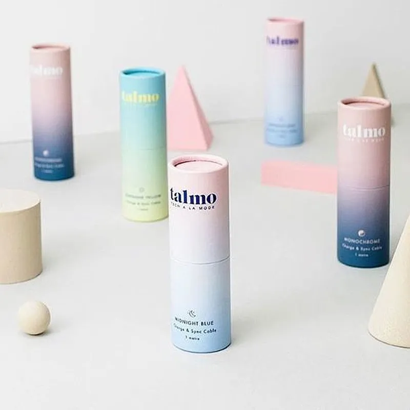 Customized Food Grade Recycled Customized Design And Size Biodegradable Cardboard Loose Leaf Paper Tube Tea Packaging