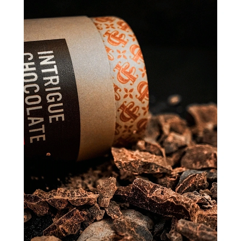 Wholesale biodegradable custom round box paper tube cardboard food kraft paper packaging chocolate packaging box