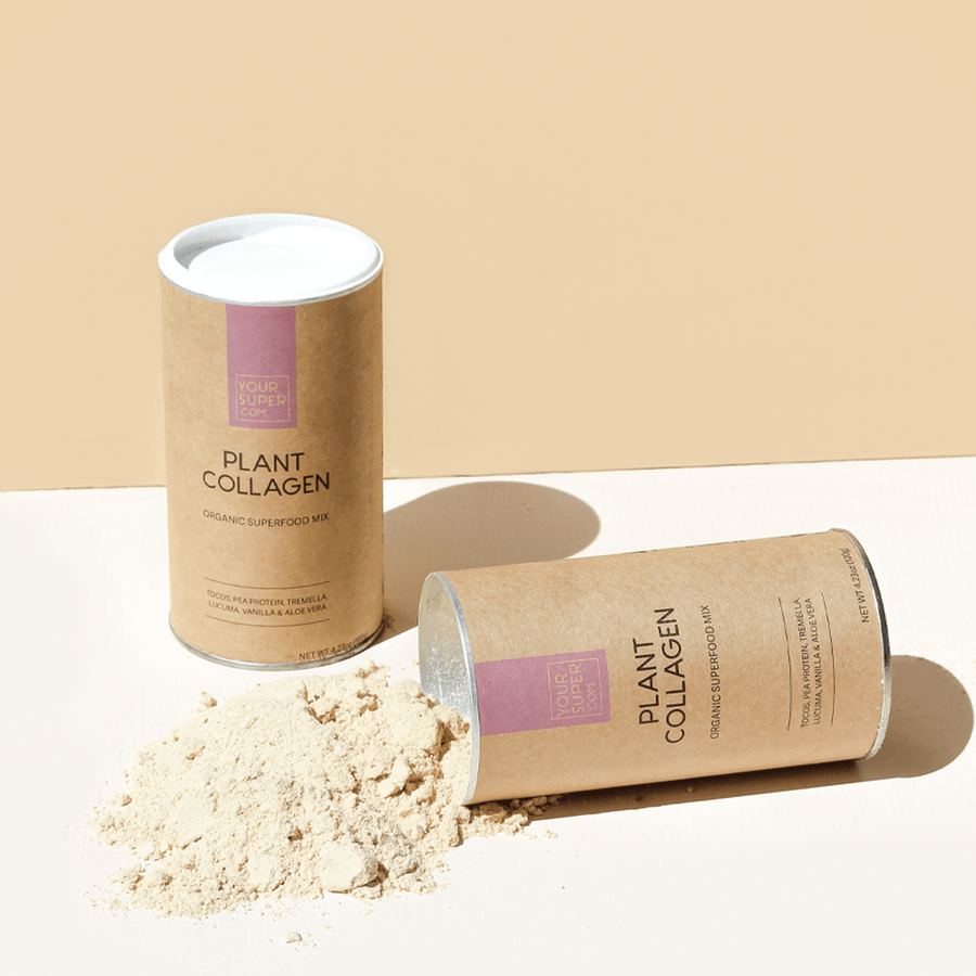 Food Grade Cylinder With Aluminum Foil Inside Eco Friendly Paper Tube For Protein Powder Packaging Box With Plastic lid