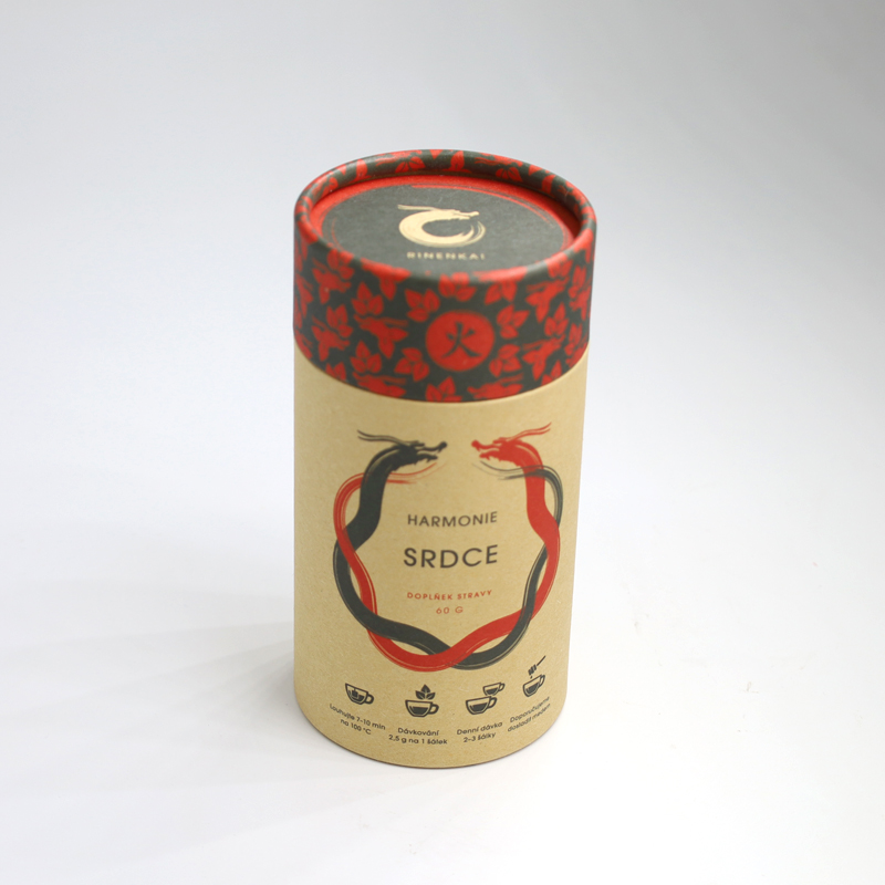High Quality Manufacture Food Grade Paper Tube Packaging Round Cylinder Cosmetic Gift Box Packaging