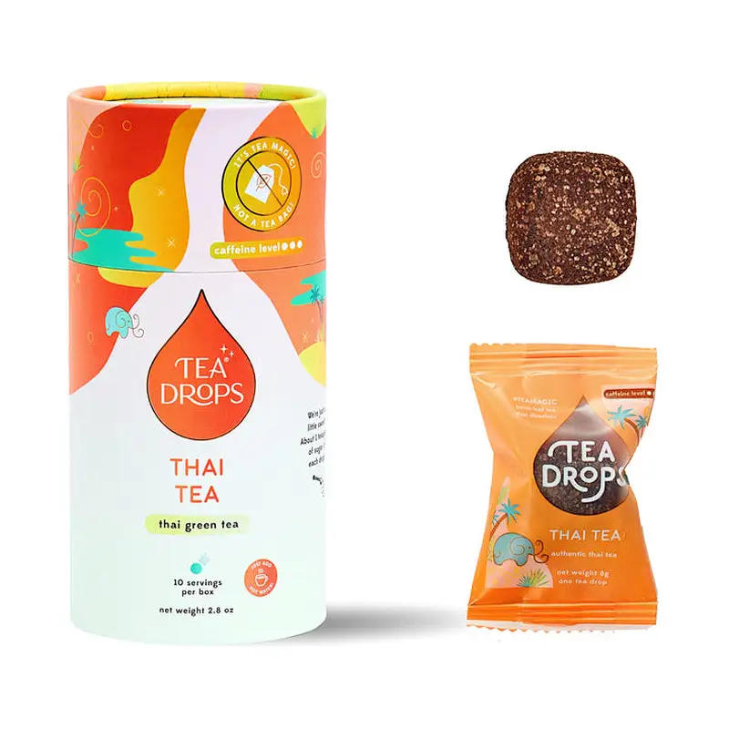 Custom Coffee Packaging Box Food Grade for Tea Coffee Bean Small Compost  Kraft Paper Tube  Eco-friendly Cylindrical Packaging
