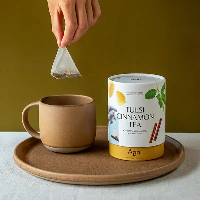 Recycled Round Food Grade Cylinder Cardboard Canister Can Biodegradable Gift Paper Tube For Loose Leaf Tea Coffee Packaging Box