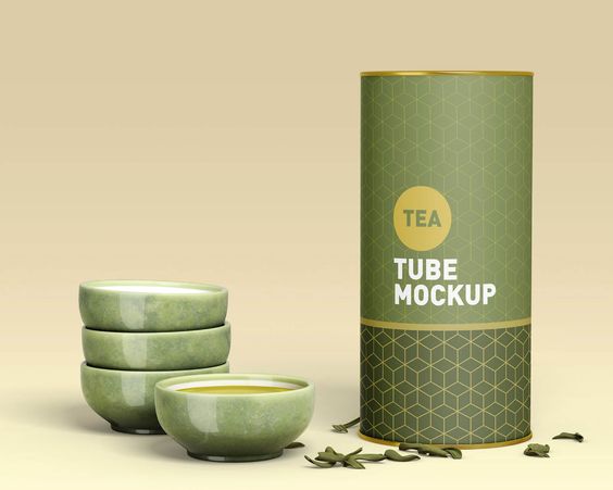 Customized Food Grade Recycled Customized Design And Size Biodegradable Cardboard Loose Leaf Paper Tube Tea Packaging
