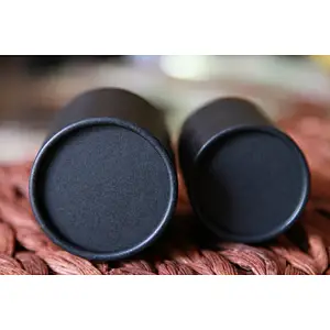 Eco Friendly High Quality Kraft Cardboard Container Paper Tube Packaging Black Food Grade Material for Coffee Bean