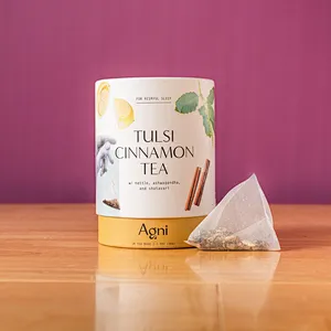Recycled Round Food Grade Cylinder Cardboard Canister Can Biodegradable Gift Paper Tube For Loose Leaf Tea Coffee Packaging Box