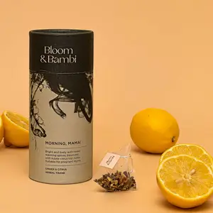 Eco Friendly Customized Elegant Design Rigid Paper Custom Size Tube Round Cylinder Green Tea Gift Box Packaging With Logo