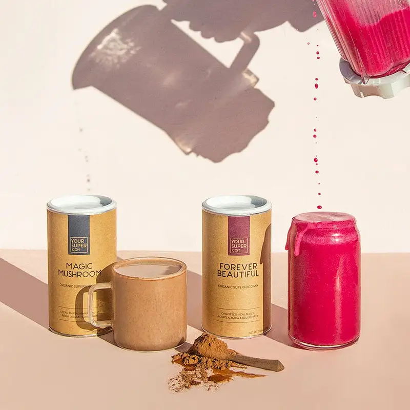 High Quality Customized Biodegradable Food Grade Cardboard Cylinder Box Tea Bag Paper Tube Packaging With Low Price