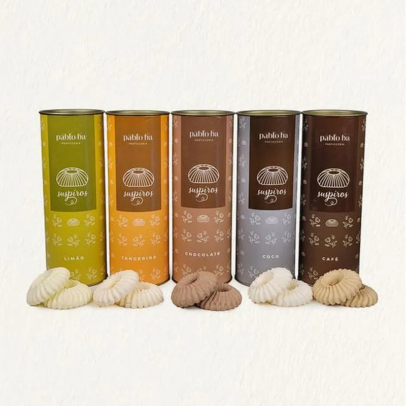 Customized Luxury Food Grade Cardboard Biodegradable Cylinder Can Loose Tea/Coffee/Protein Powder Packaging Paper Tube