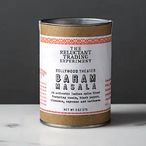 Customized Luxury Food Grade Cardboard Biodegradable Cylinder Can Loose Tea/Coffee/Protein Powder Packaging Paper Tube