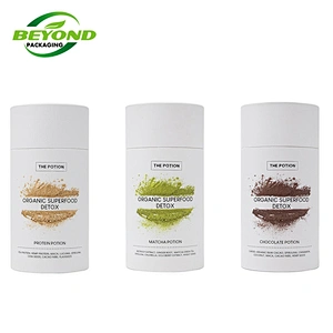 Eco friendly Biodegradable Cylindrical Custom Printing Logo Design Kraft Paper Tea Packaging For Dry Fruit Tea