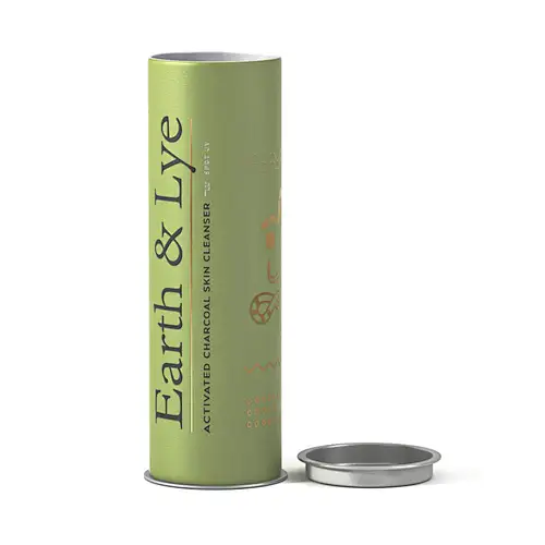 Customized Design Tin Lid Box Tea Paper Tube Packaging Biodegradable Cardboard Cylinder Roast Coffee Beans Canister