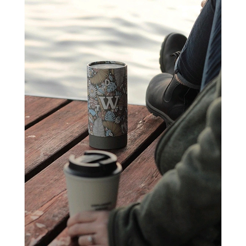 Custom printing round box tea coffee gift packaging cardboard box/cylindrical shape paper tea box