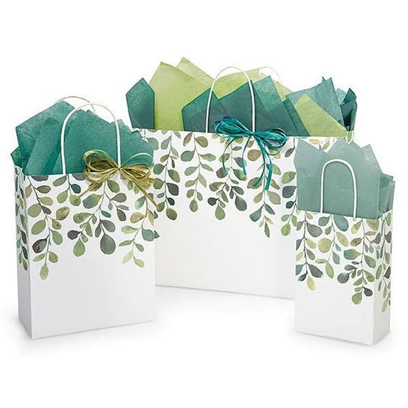 Wholesale Custom Design High Quality Eco Friendly Shopping Paper Bag Packaging With Rope Handle For Gift Birthday