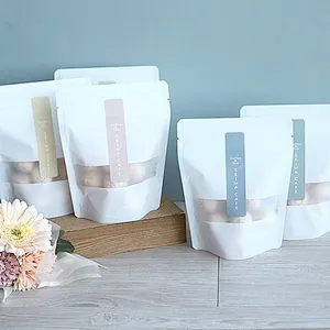 Wholesale High Quality Customized Printed Stand Up Pouch Aluminum Foil Mylar Bag Tea Food Plastic Vacuum Bags With Zip Lock