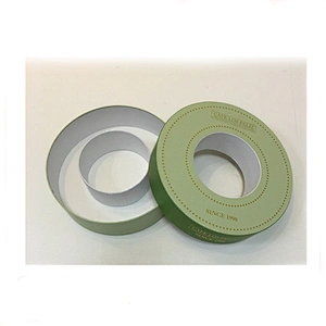 Recycled Food Grade Cardboard Luxury  Paper Gift Box Cylinder Round Tube for Customized Macaroons Packaging