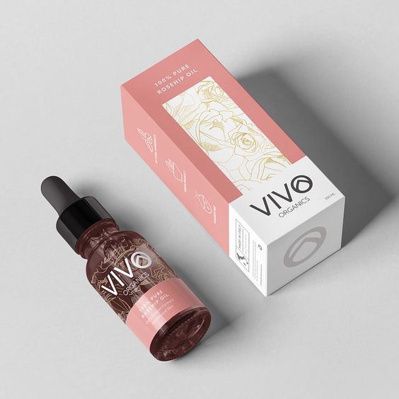 Eco Friendly Kraft Paper Box Folding Box Packaging Reasonable Price Packaging For Cosmetic Bottle