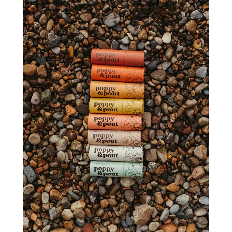Wholesale Eco Friendly Low Price Different Size Push Up Kraft Paper Tube Deodorant Stick Cardboard Lip Balm Tube Container