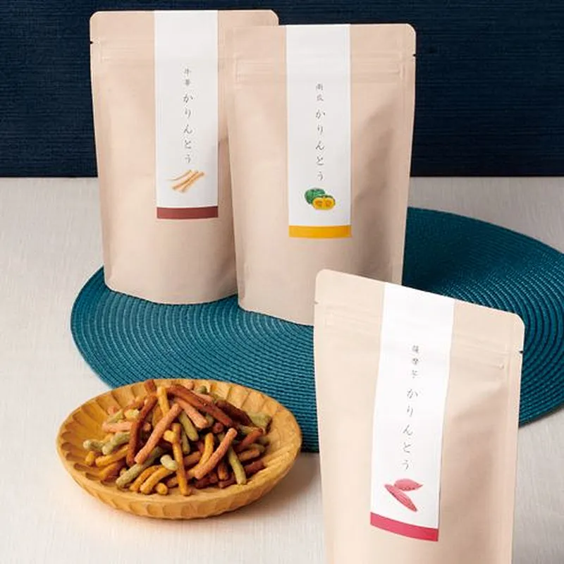 Customized Printed Food Grade Aluminum Foil Flat Bottom Brown Kraft Paper Zipper Tea/Coffee Packaging Bags In Stock