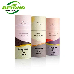 Wholesale Free Design Empty Custom Biodegradable Paper Tea Box Kraft Tube For Food Cylinder Paper Tube Packaging
