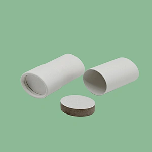 Customized Oval Deodorant Stick Container Eco Friendly Kraft Paper Cylinder Packaging Cardboard Push Up Paper Tube