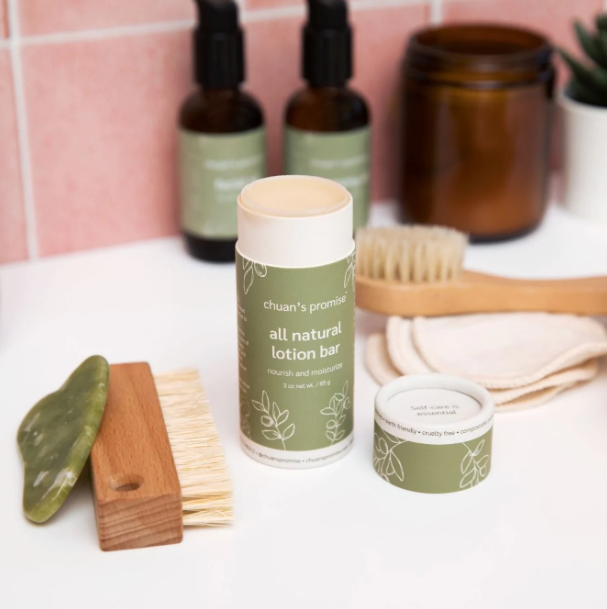 Eco Friendly Customized Cardboard Deodorant Container Paper Cosmetic Push Up Tube with Deodorant Stick Tube Packaging