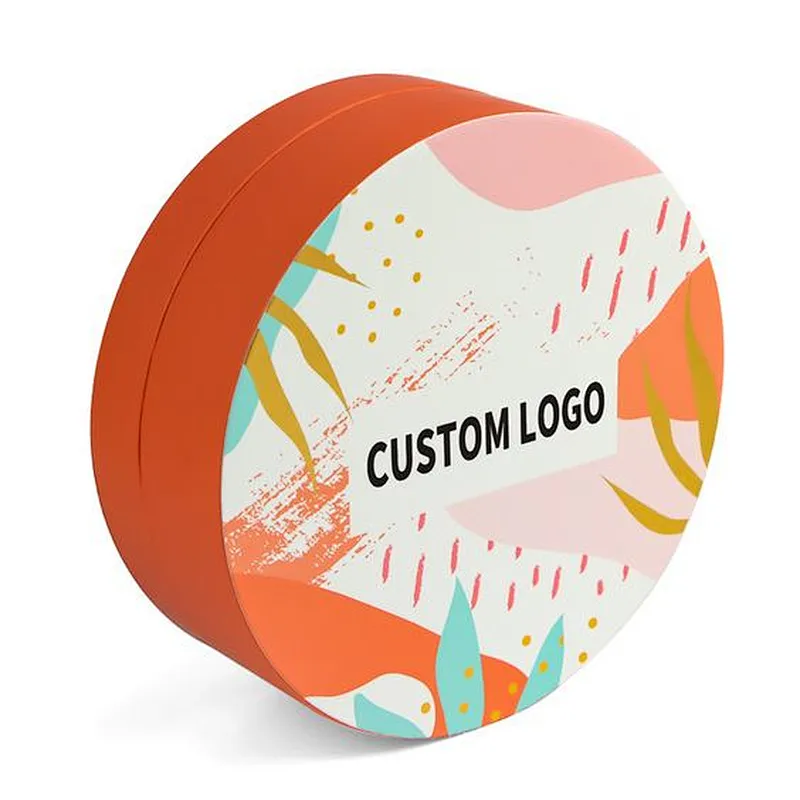Customized Logo Food Grade Kraft Paper Tube Cylinder Cardboard Boxes Packaging Cookie Tea Paper Tube Packaging