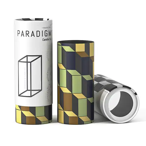 Wholesale Customized Tea Paper Tubes Recycled Food Grade Coffee Kraft Paper Packaging Tube Cylinder Boxes